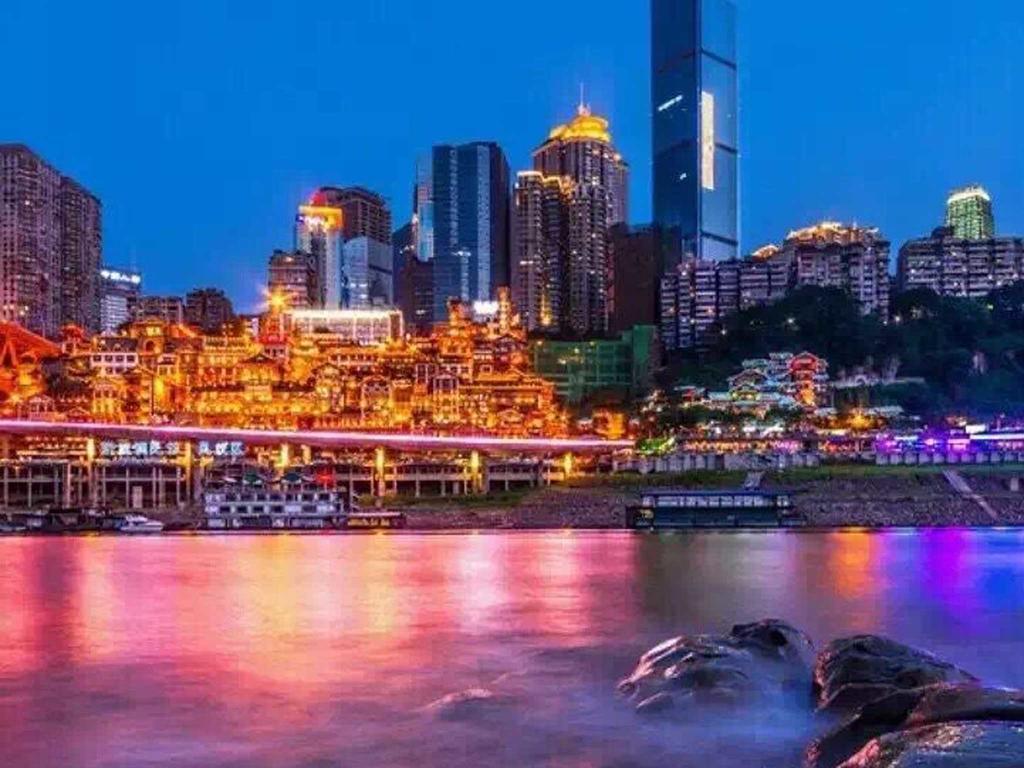 Boutique Of Meditation With Cuisine & Night View, Exit 2 Liujiatai Station Line 9 Chongqing Exterior photo